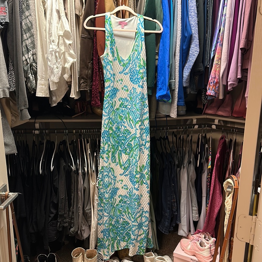 Lily Pulitzer knitted maxi dress